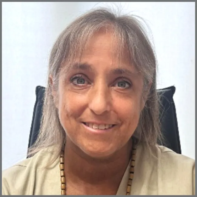 Retrato de Dra. Miriam Menghini.